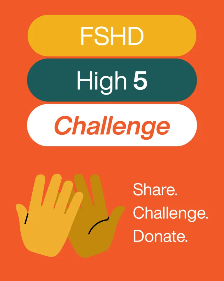 Join the FSHD #HighFiveChallenge